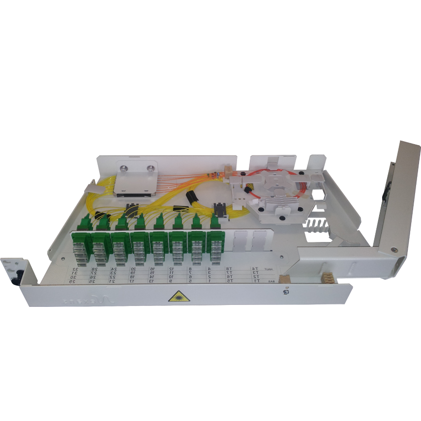 MEC32 Right axis 1x1:32 splitter SC/APC